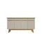 Manhattan Comfort Yonkers 62.99 Sideboard, Off White and Cinnamon 232BMC12 - alternate 2